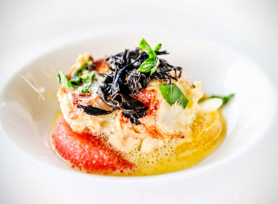 Warm Lobster Salad, Basil, Citrus, Champagne Dressing, Chef Nigel Haworth, Savour 2015