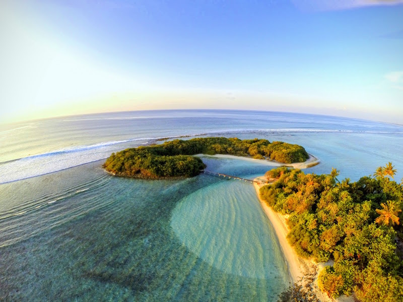 Aerial view of Thulusdhoo – Photo by Ahmed Riyazi Mohamed