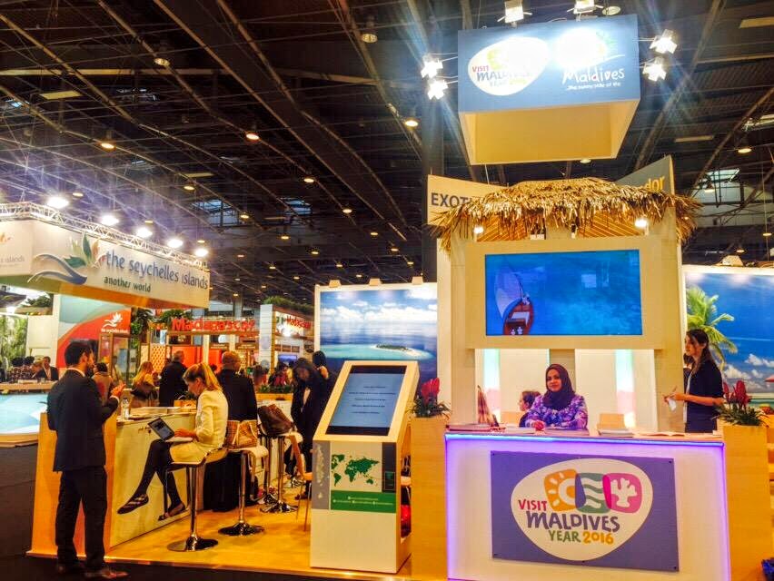 Maldives Marketing and Public Relations Corporation (MMPRC) at International French travel Market (IFTM) Top Resa held in Paris