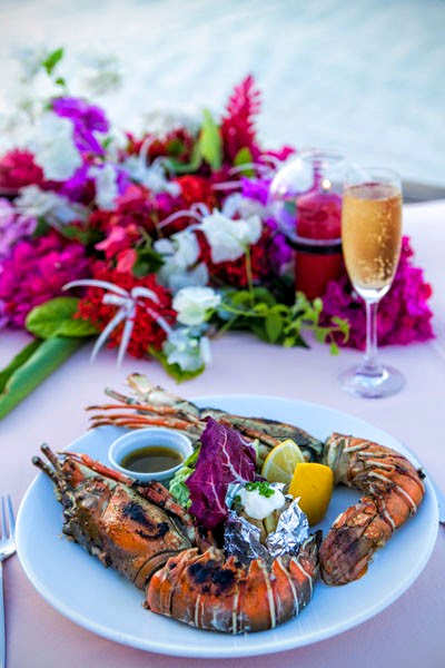 Lobster Dinner, Siam Garden, Kuramathi Island Resort