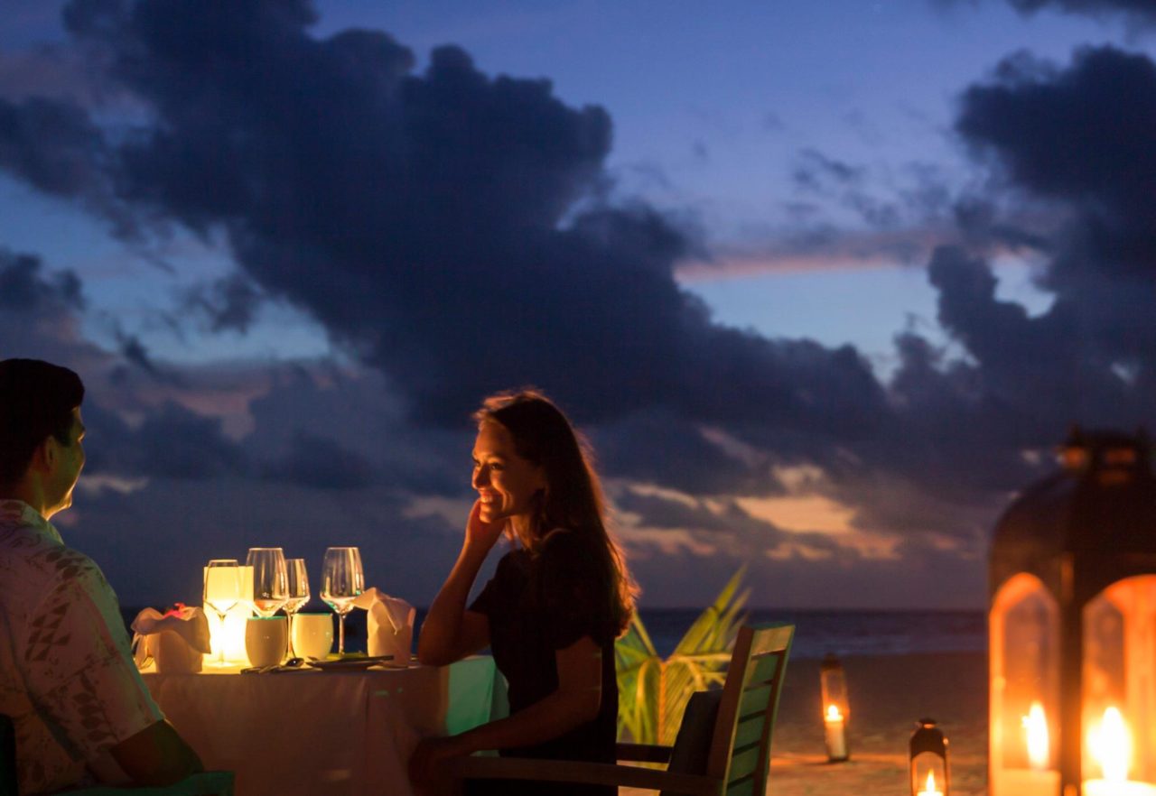 Beach Dining, Outrigger Konotta Maldives Resort
