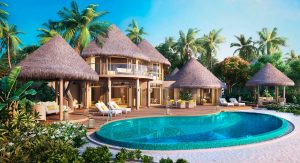 Two bedroom beach residence, The Nautilus Maldives