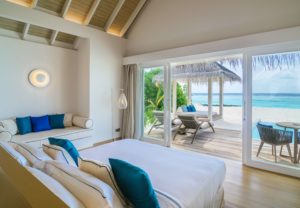 Pool Grand Beach Villa at Baglioni Resort Maldives