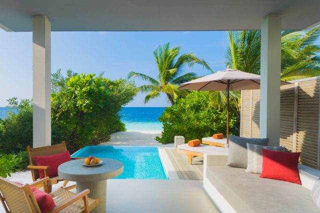 Beach Villa with Pool - Dhigali Maldives