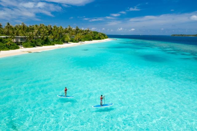 Paddleboating - Amilla Maldives