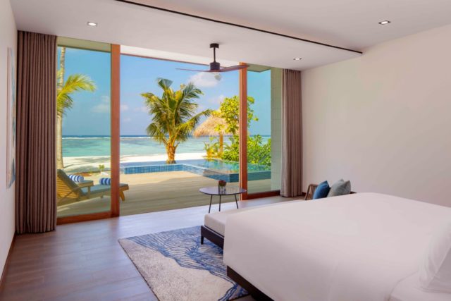 Beach Villa with Private Pool - Radisson Blu Maldives